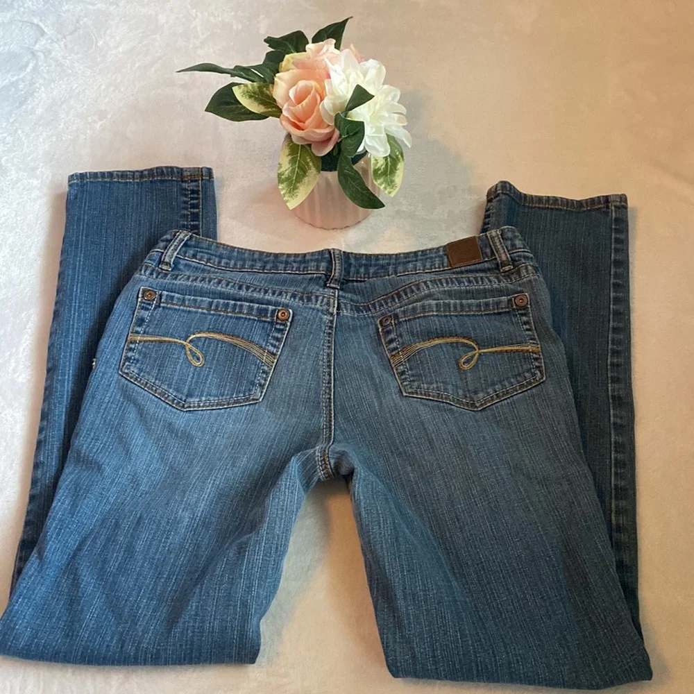 Justice Simply Low Blue Jeans Size 16 1/2